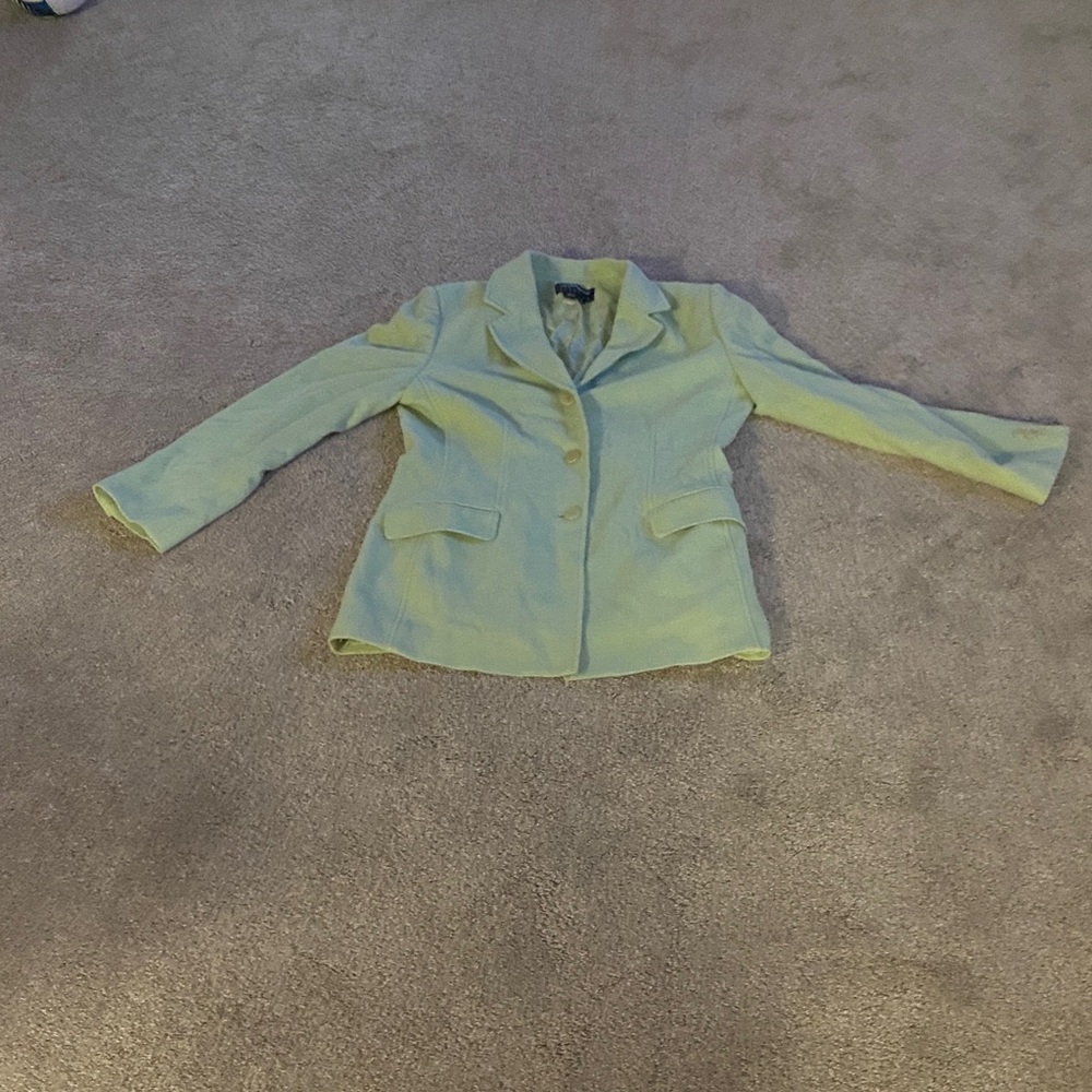 Liz Claiborne Light Green Blazer